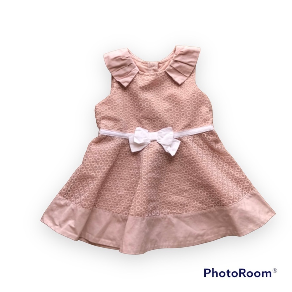 Catherine Malandrino 24 Month Dusty Pink Eyelet Special Occasion Dress